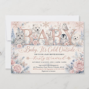 Baby It’s Cold Outside Winter Baby Shower Invitation