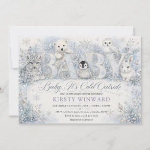Baby It’s Cold Outside Winter Baby Shower Invitation