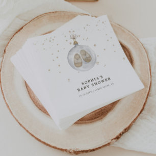 Baby it’s cold outside Winter Baby Shower Napkin