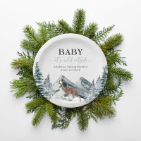 Baby It’s Cold Outside Winter Forest Baby Shower