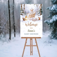 Baby, It’s Cold Outside Winter Woodland 