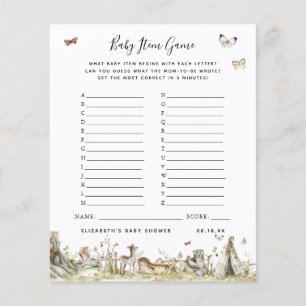 Baby Item Game   Baby Shower Game