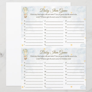 Baby Item Game - Hot Air Balloon Design