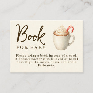 Baby, It's Cocoa Outside Baby Shower Enclosure Card