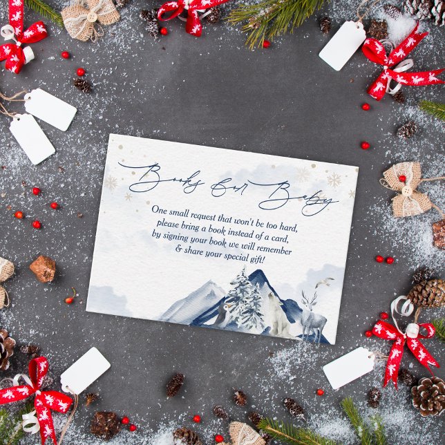 Baby Its Cold Outside Arctic Animals Enclosure Card (Creator Uploaded)