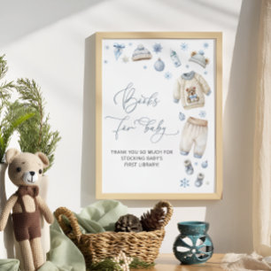 Baby Its Cold Outside Baby Clothes Books for Baby Poster