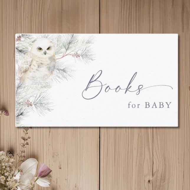 Baby It's Cold Outside Baby Shower Books for Baby Enclosure Card (Creator Uploaded)