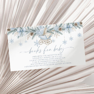 Baby It's Cold Outside Baby Shower Books For Baby Enclosure Card