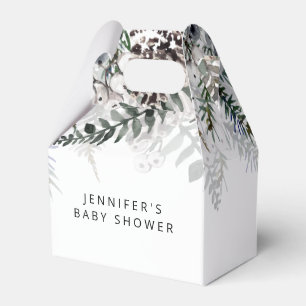 Baby its cold outside baby shower favour box