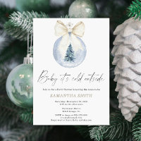 Baby It's cold Outside Baby shower 