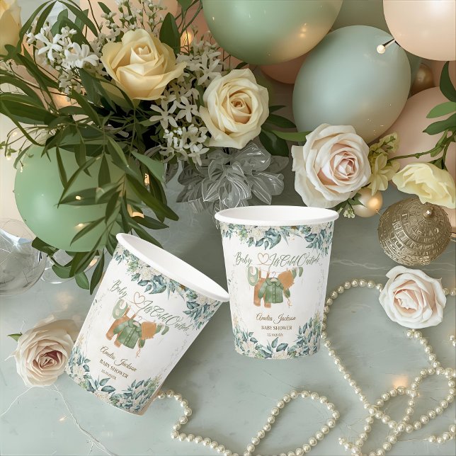 Baby It's Cold Outside Baby Shower Invitation  Paper Cups (Creator Uploaded)