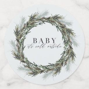 Baby its cold outside baby shower party decor confetti