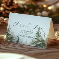 Baby Its Cold Outside Baby Shower Thank You Card