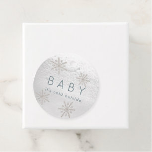 Baby It's Cold Outside Baby Shower Thank You Favour Tags