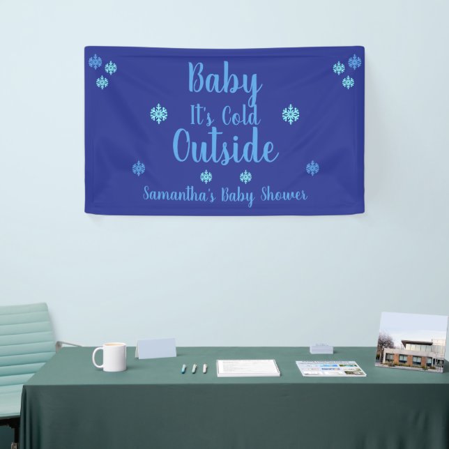 Baby It's Cold Outside Banner (Tradeshow)
