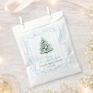 Baby It's Cold Outside Blue Winter Baby Shower Favour Bags