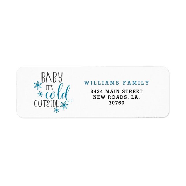 Baby It's Cold Outside Christmas (Front)