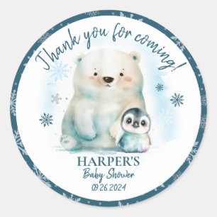 Baby It's Cold Outside  Classic Round Sticker