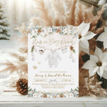 Baby Its Cold Outside Clothest Line Baby Shower