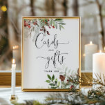 Baby it's cold outside evergreen cards and gifts poster<br><div class="desc">Baby it's cold outside evergreen cards and gifts Poster.
Matching items available.</div>