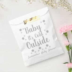 Baby It's Cold Outside Favour Bags