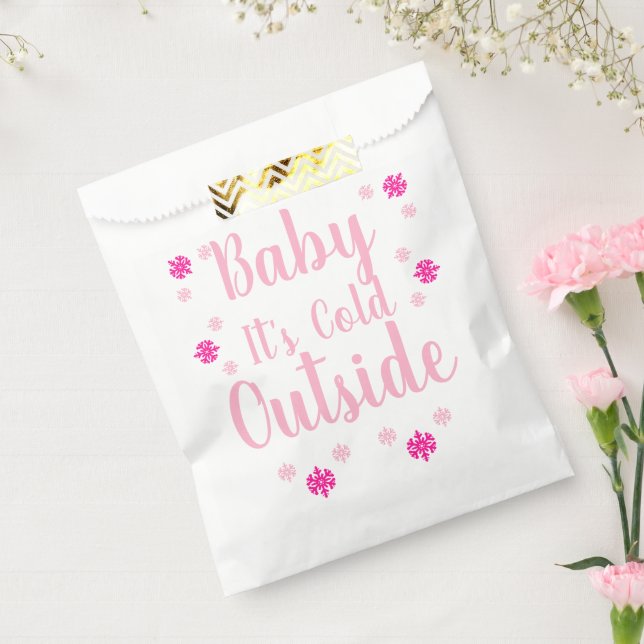 Baby It's Cold Outside Favour Bags (Sealed)