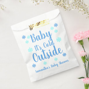 Baby It's Cold Outside Favour Bags