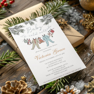 Baby It's Cold Outside Gender Neutral Baby Shower Invitation