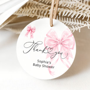 Baby Its Cold Outside Girl Baby Shower Thank You Favour Tags