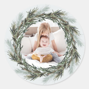 Baby it's cold outside holiday stickers