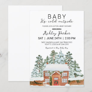 Baby it's Cold Outside Invitation