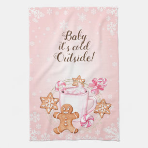 Baby its cold outside Kitchen Towels