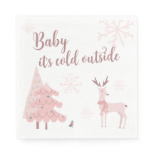 Baby It's Cold Outside Napkin