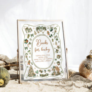 Baby It's Cold Outside Neutral Books for Baby  Poster