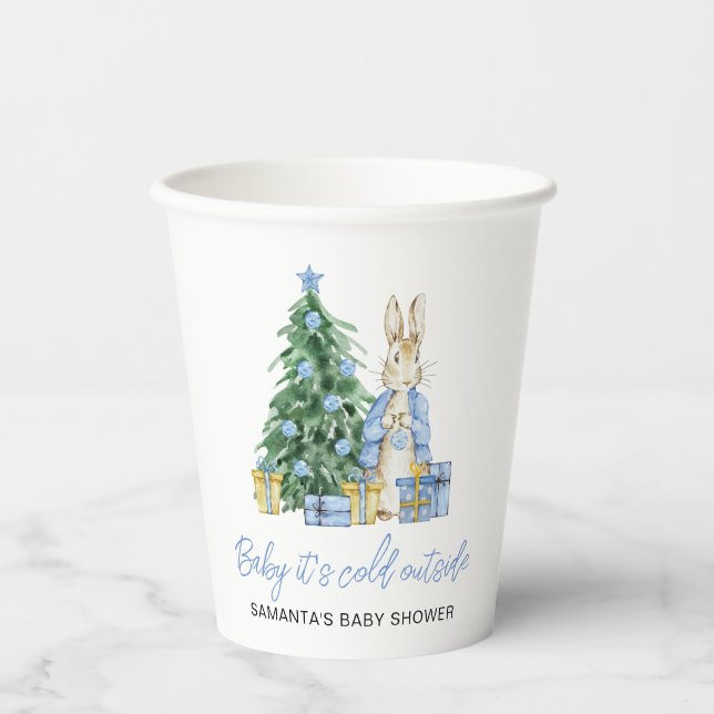 Baby it's cold outside paper cups (Front)