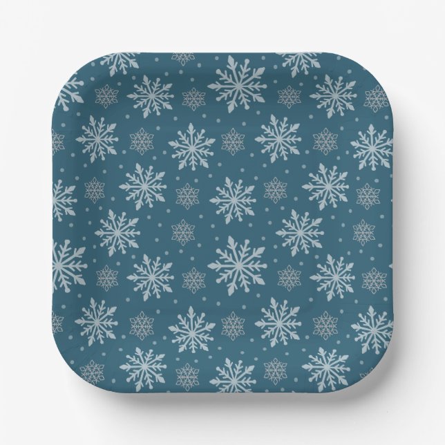Baby It's Cold Outside  Paper Plate (Front)