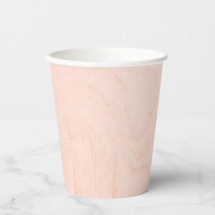 Baby It's Cold Outside Peach Paper Cups