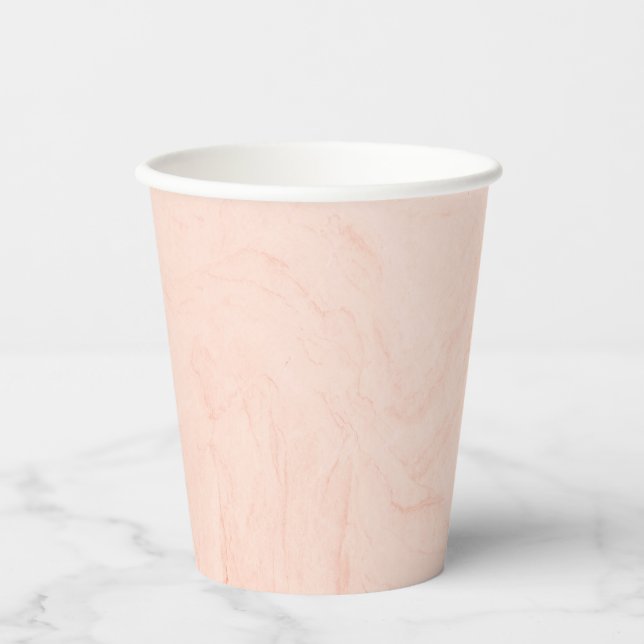 Baby It's Cold Outside Peach Paper Cups (Front)