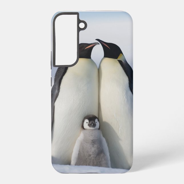 Baby its cold outside penguin samsung galaxy case (Back)