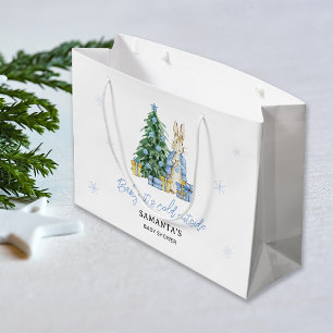 Baby it's cold outside Peter Rabbit Large Gift Bag