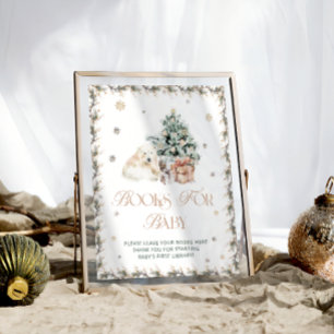 Baby it's Cold Outside Polar Bear Books for Baby Poster