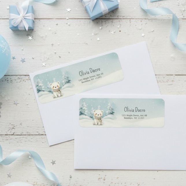 Baby, It's Cold Outside return address labels (Creator Uploaded)