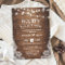 Baby Its Cold Outside Rustic Winter Baby Shower