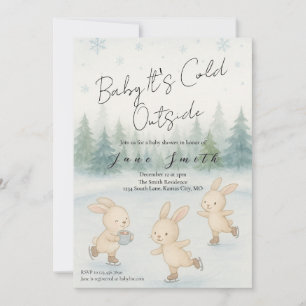 Baby its cold outside shower invite