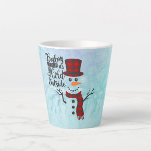 Baby Its Cold Outside Snowman Mug