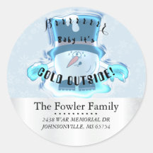 Baby it's Cold Outside Snowmen