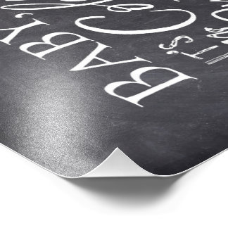 Baby It's Cold Outside Warm Beverage Bar Sign