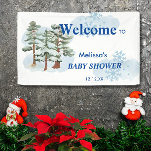 Baby Its Cold Outside Welcome Baby Shower Banner