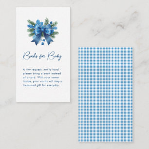 Baby It's Cold Outside Winter Baby Shower  Enclosure Card