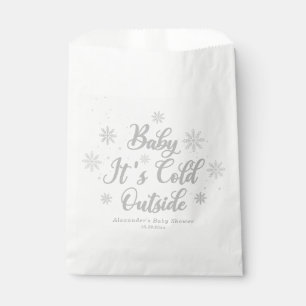 Baby It's Cold Outside Winter Baby Shower Favour Bags